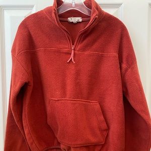 Hippie Rose 1/4 Zip Sweatshirt